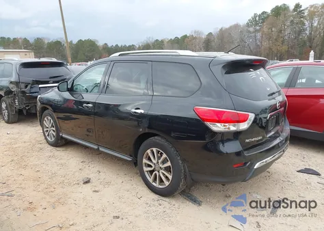 2015 Nissan Pathfinder S z USA, uszkodzony, nr VIN 5N1AR2MNXFC682786